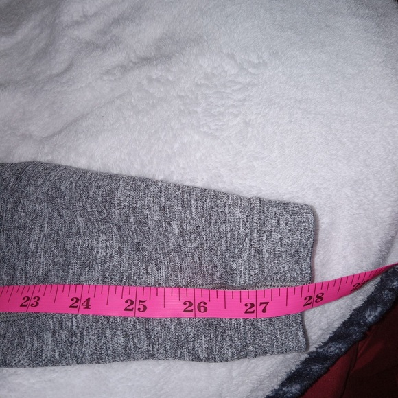 Gymshark Women's Flex High Waisted Seamless Leggings Gray Marl/Blue | Size XS - Picture 2 of 8